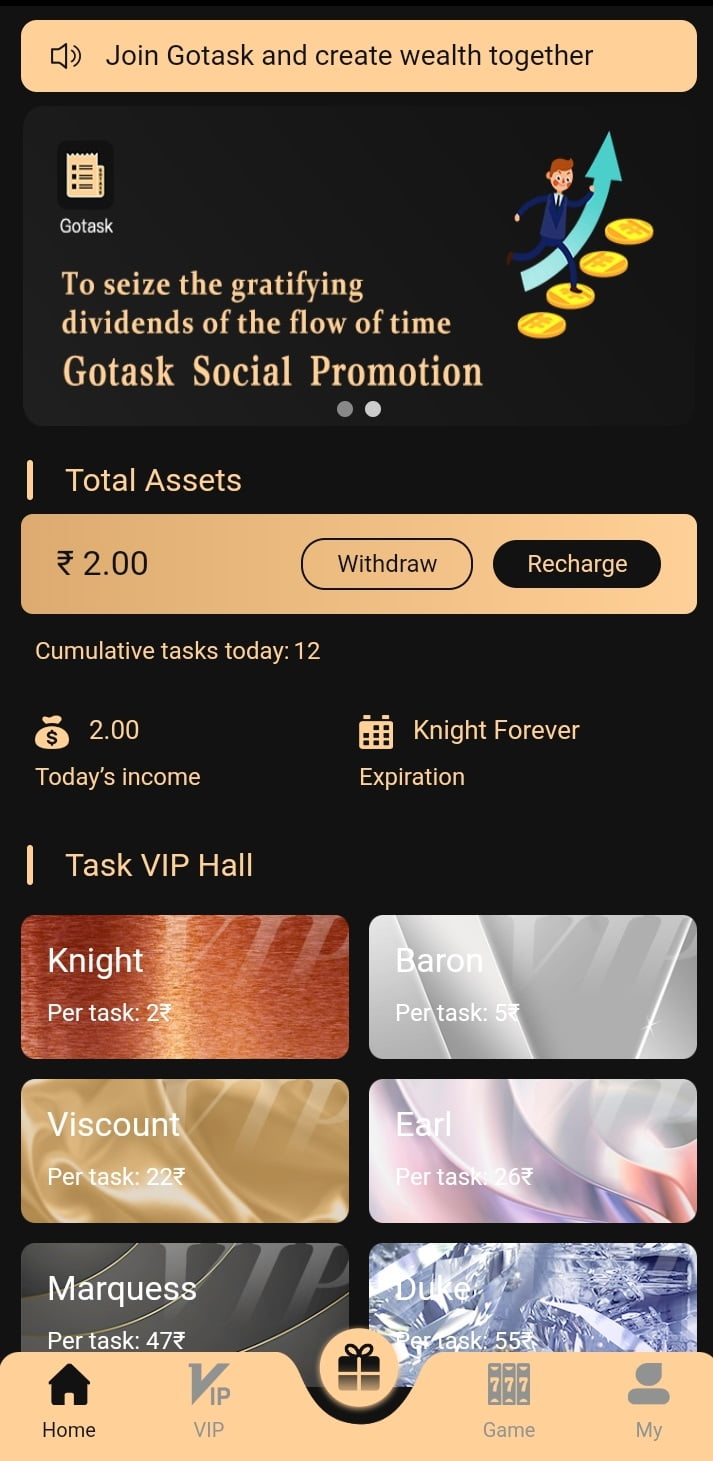 gotask app review in hindi